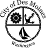 Seal of Des Moines, Washington